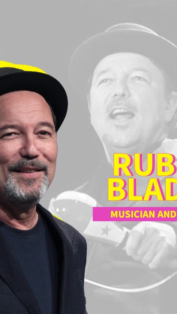 Called the “Latin Bruce Springsteen,” Panama's Rubén Blades is a central figure of Salsa and Latin Jazz. He is also an actor, activist and politician.